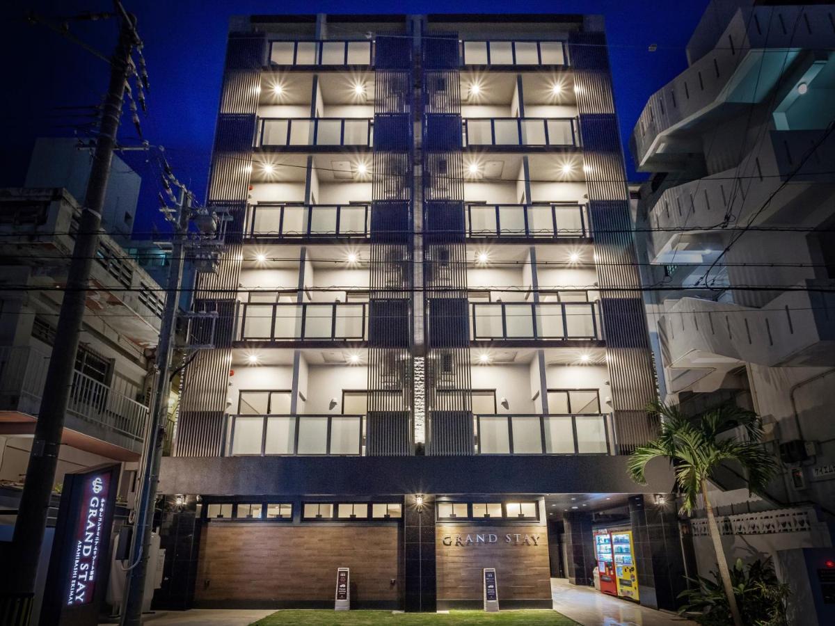 かりゆしコンドミニアムリゾート那覇 グランステイ旭橋駅前 Naha Exterior foto
