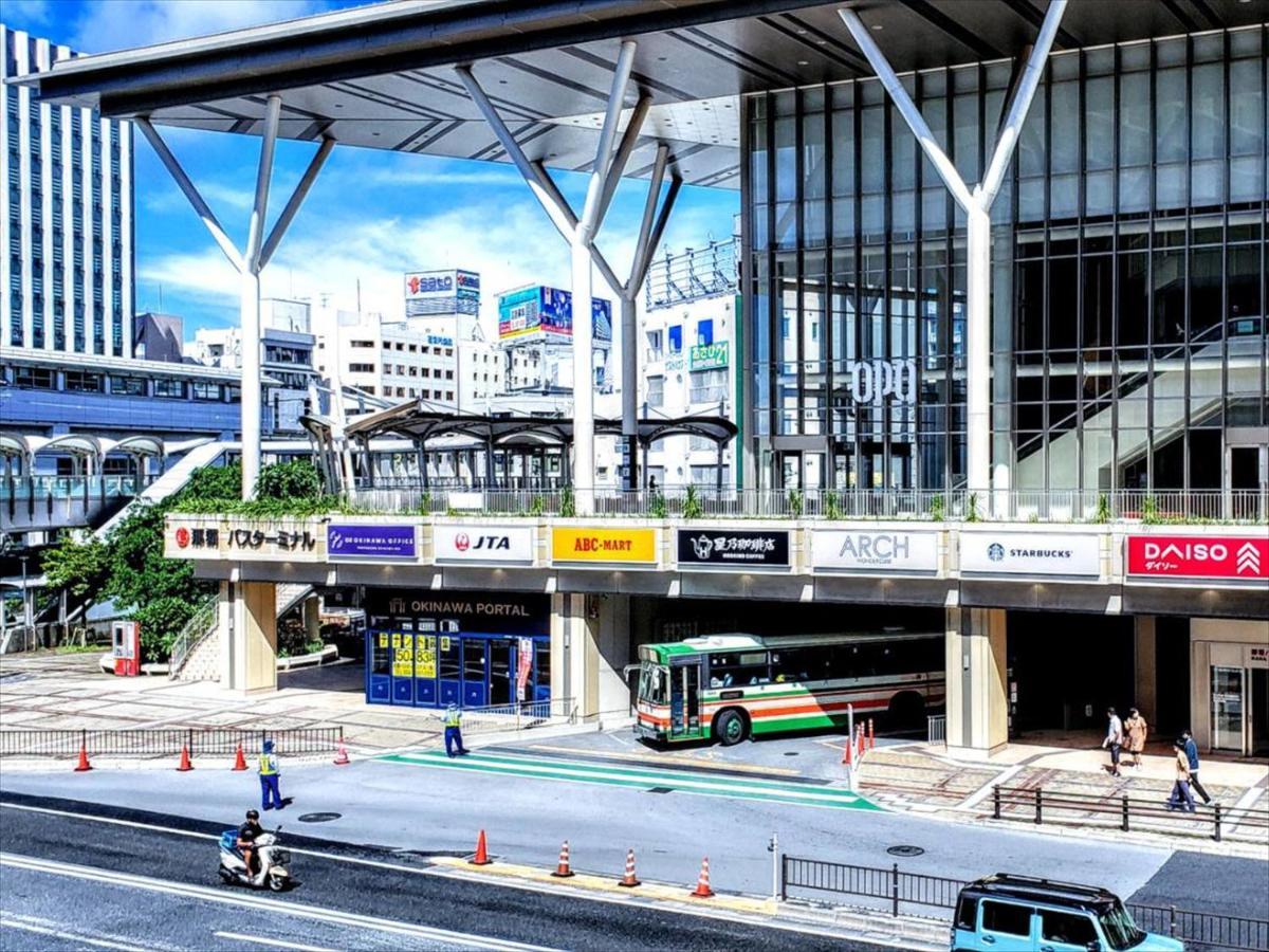 かりゆしコンドミニアムリゾート那覇 グランステイ旭橋駅前 Naha Exterior foto